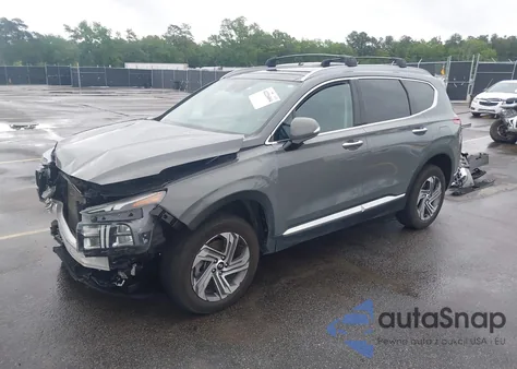 2021 Hyundai Santa Fe Sel из США, поврежденный, VIN 5NMS3DAJ7MH366509